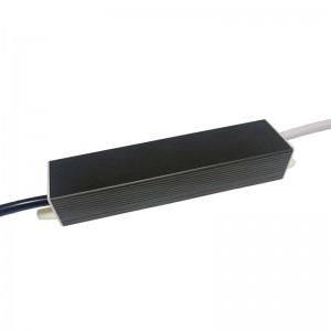 1.33A-20w-12v konstantní napětí vodotěsný tmavě šedý zdroj energie z hliníku